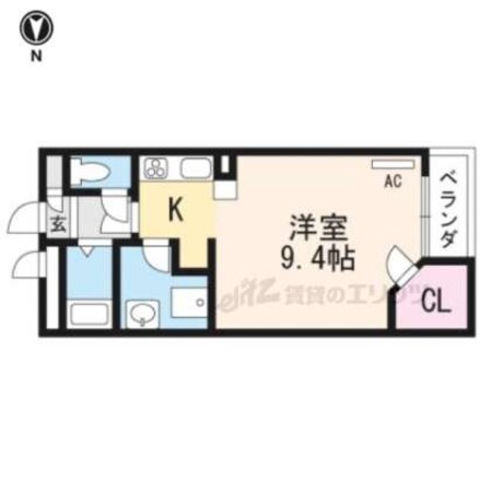 レオネクストイン園部の物件間取画像